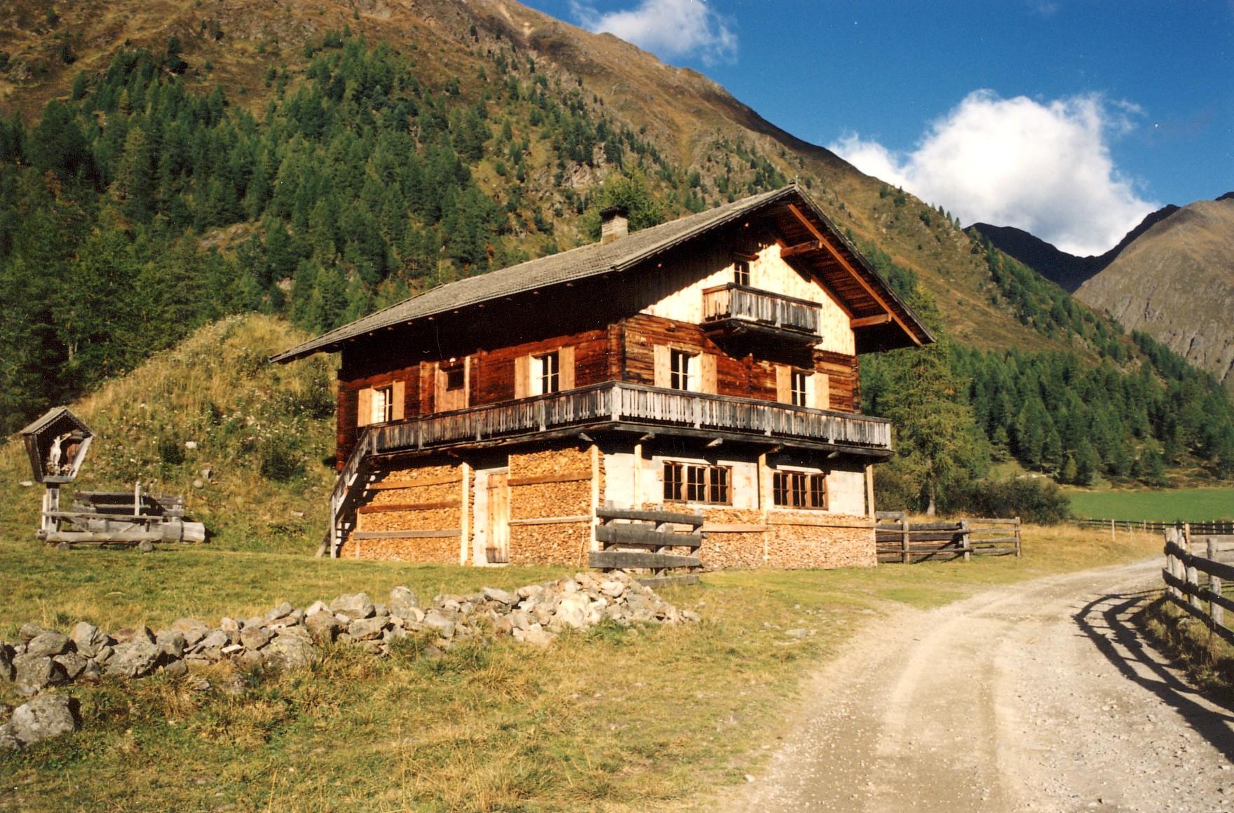 Die Lackenkammeralm im Winkeltal – Außenansicht